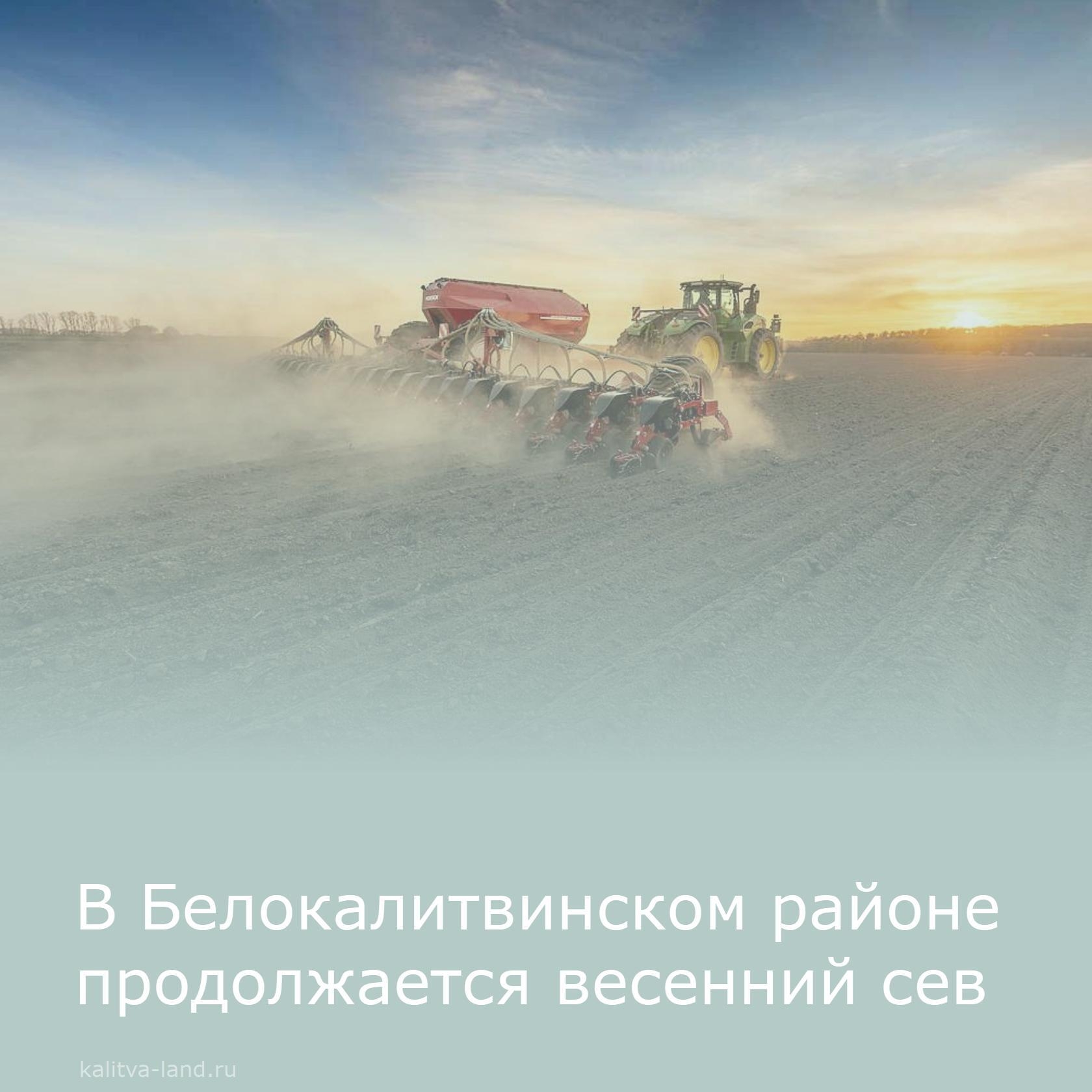 ❗️ У белокалитвинских аграриев в самом разгаре весенне-полевые работы.