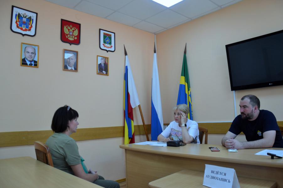 Глава Администрации Белокалитвинского района провела прием по личным вопросам
