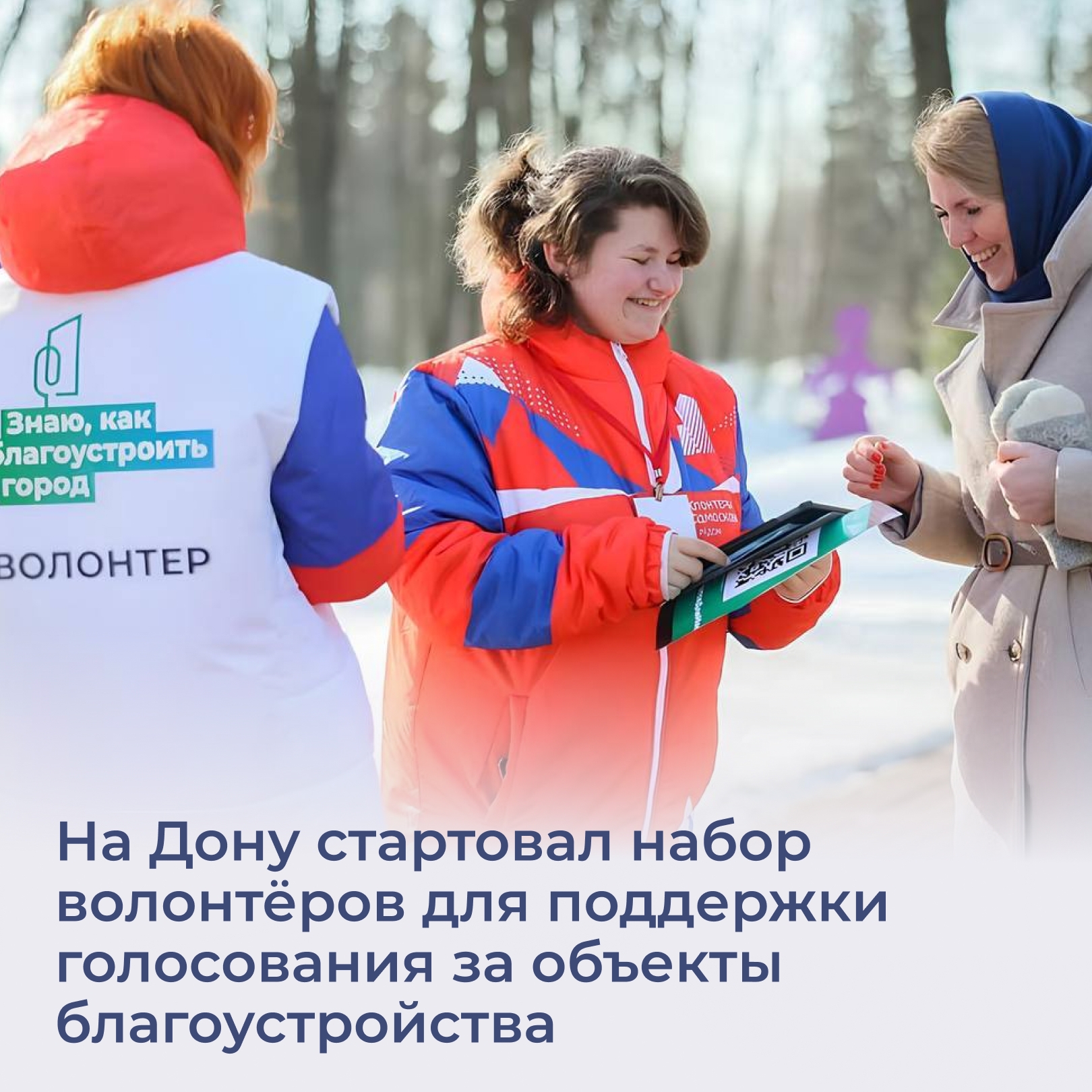 В Ростовской области набирают волонтёров для Всероссийского онлайн‑гол...