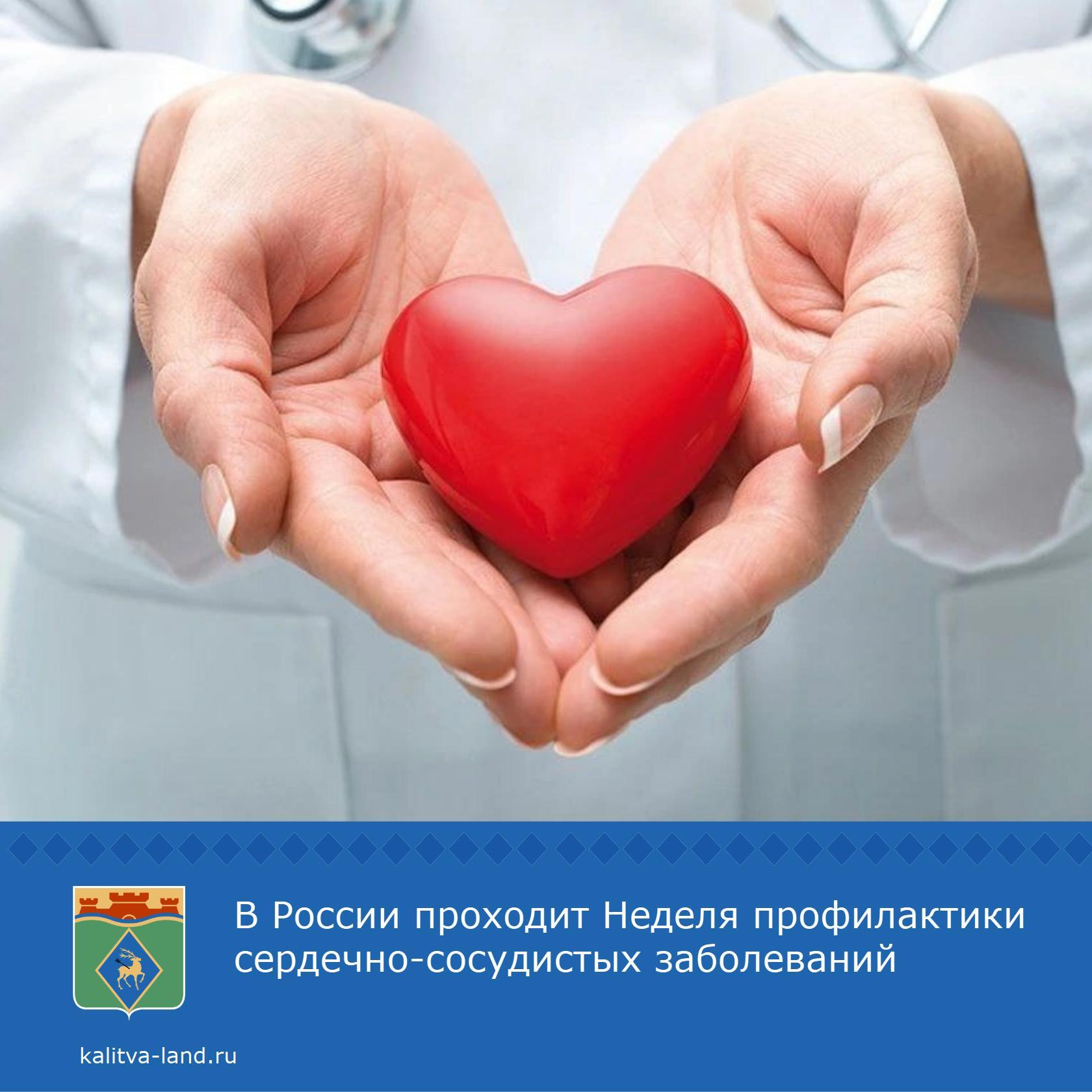  С 11 по 17 августа в России проходит Неделя профилактики сердечно-сос...