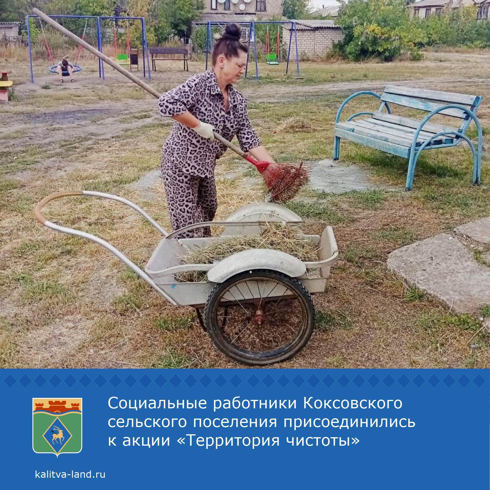 В преддверии Дня добрых дел социальные работники Коксовского сельског...