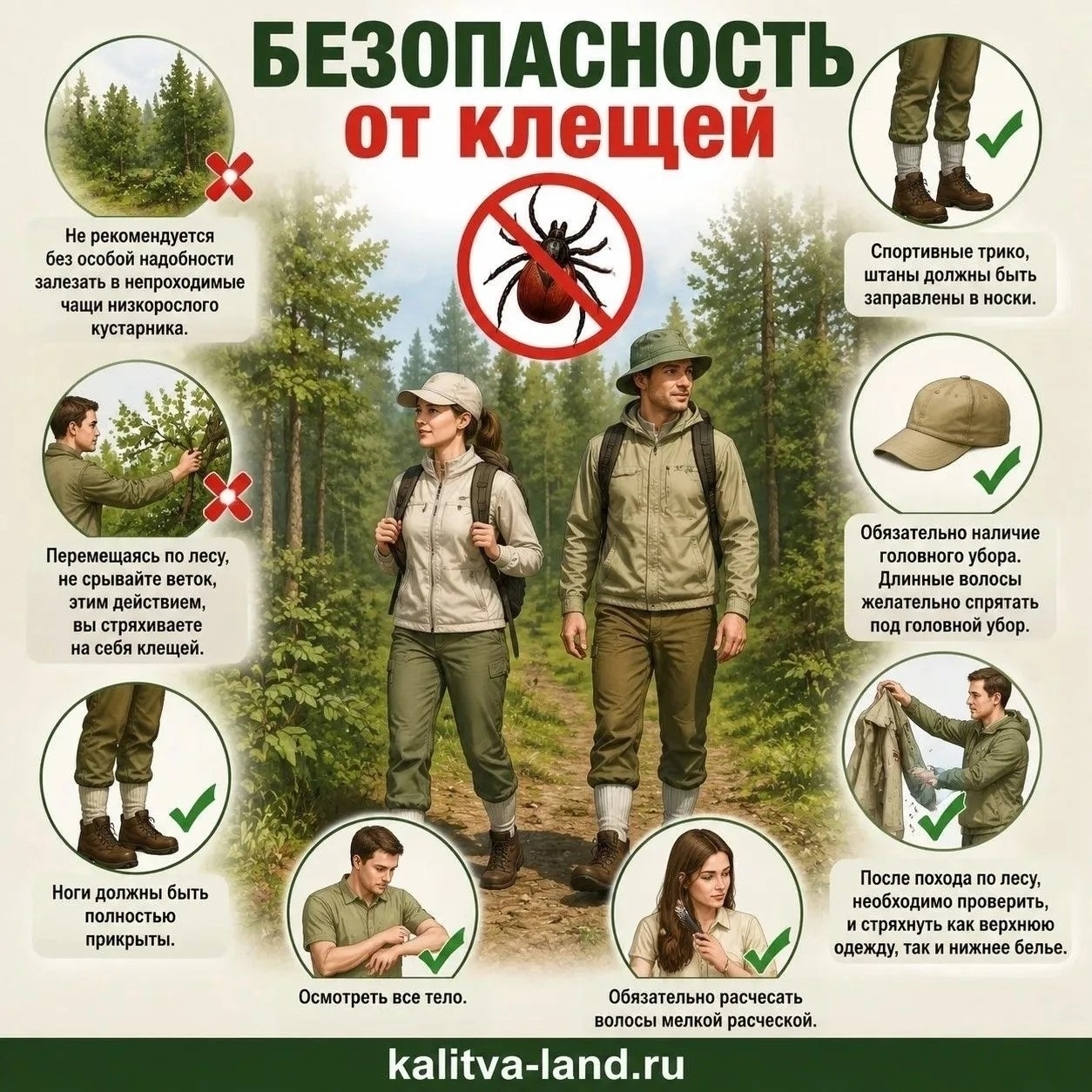 Осторожно: клещи!