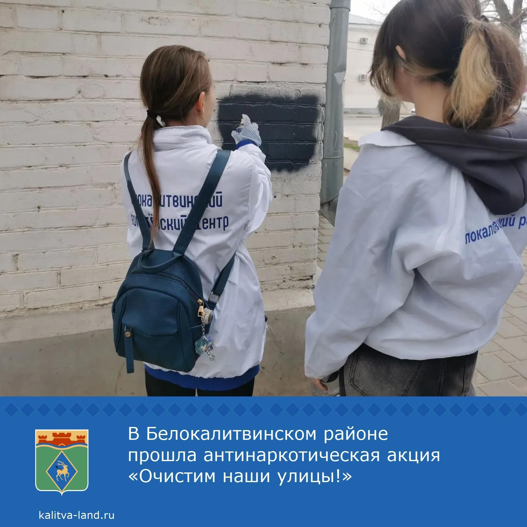 В акции «Очистим наши улицы!» приняли участие волонтеры Белокалитвинс...