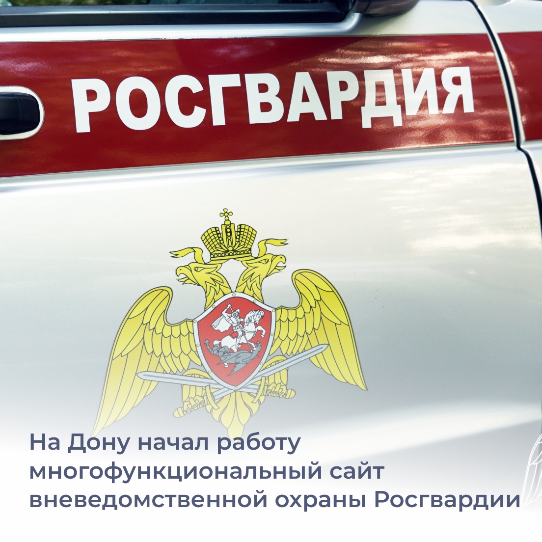 В Ростовской области Росгвардия запустила многофункциональный сайт вне...