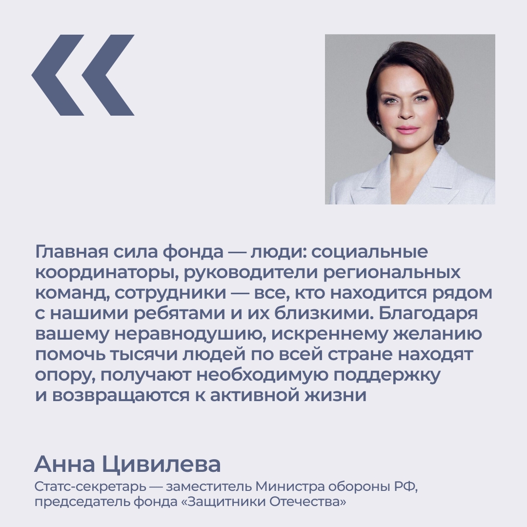 Донскому филиалу фонда «Защитники Отечества» – 3 года.