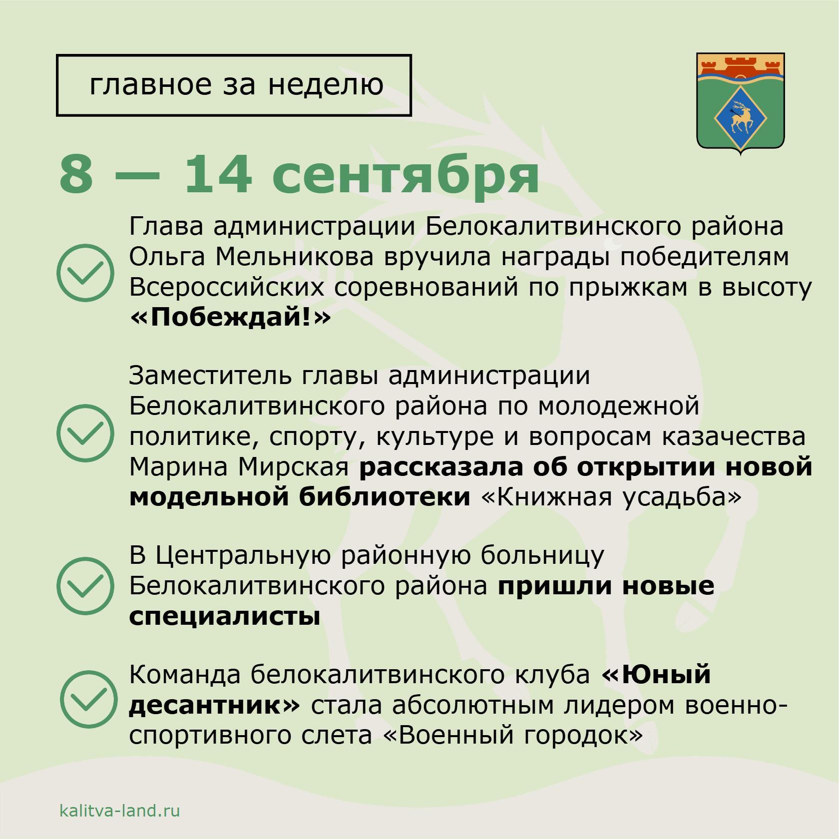 ℹ️ Уважаемые белокалитвинцы!