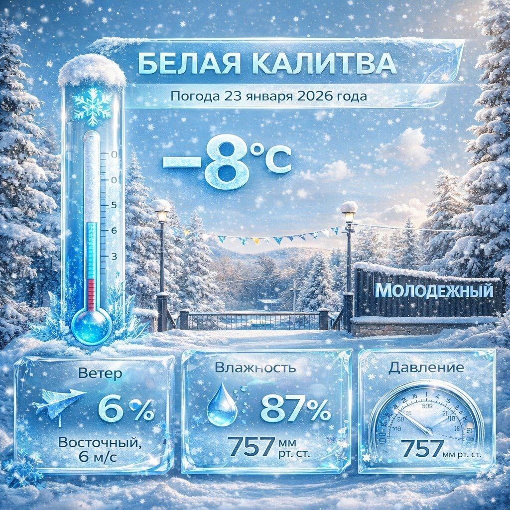❄️ Доброе утро, белокалитвинцы!