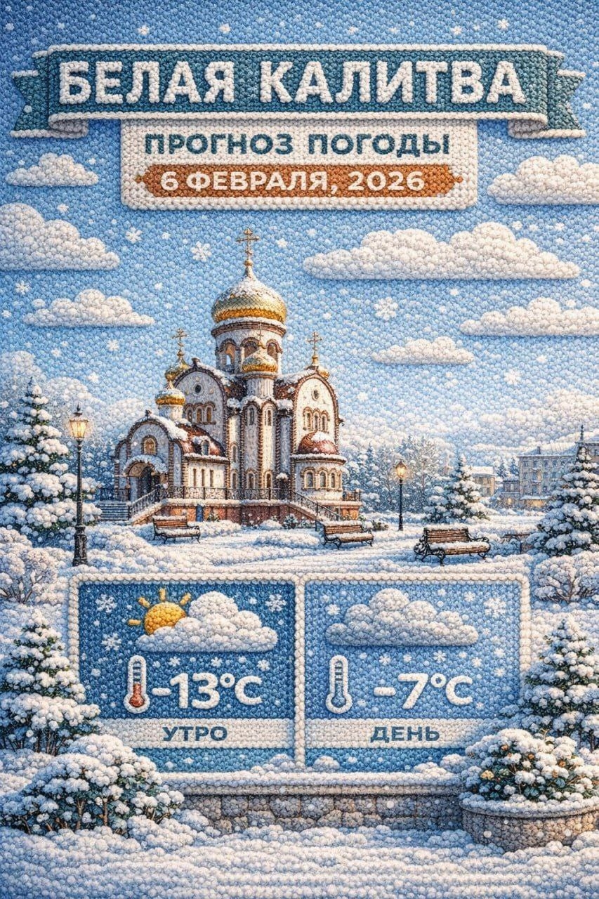 ❄️ Доброе утро, белокалитвинцы!